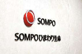 SOMPO Himawari Life Insurance signage and logo